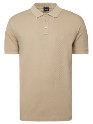 JOOP! Polo Roni 10100056 30100501 Brązowy Regular Fit. Brązowe koszulki polo JOOP!, m, bez wzorów, z bawełny, bez kołnierzyka, bez ramiączek. Za 419.99 zł.
