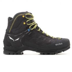 Buty trekkingowe męskie Salewa MS Rapace Gtx. Czarne trekkingi Salewa, bez wzorów, z gore-texu, za kostkę, bez zapięcia. Za 1,312.00 zł.