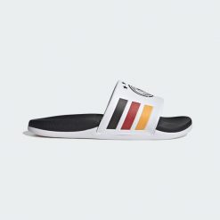 Klapki Adilette komfort 2.0 Niemcy. Białe klapki Adidas, z materiału. Za 219.00 zł.