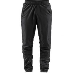 Craft spodnie zimowe męskie Eaze Winter czarne L. Czarne spodnie treningowe długie Craft, l, bez wzorów. W wyprzedaży za 179.00 zł.