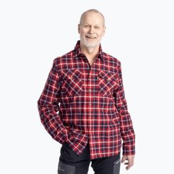 Koszula męska Pinewood Härjedalen. Niebieskie koszule Pinewood, l, bez wzorów, bez kołnierzyka, bez ramiączek. Za 169.99 zł.