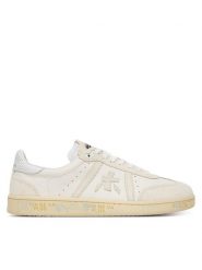 Premiata Sneakersy Bonnie Var 8203 Biały. Białe buty sportowe casual Premiata, bez wzorów, ze skóry, bez zapięcia. Za 1,009.00 zł.