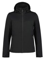 Icepeak Kurtka softshellowa "Biggs" w kolorze czarnym rozmiar: 52. Czarne kurtki outdoor i hardshell Icepeak, bez wzorów, bez kaptura. Za 154.79 zł.