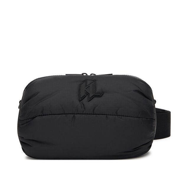 Saszetka KARL LAGERFELD. Czarne saszetki i nerki KARL LAGERFELD, bez wzorów, małe, bez dodatków. Za 439.99 zł.