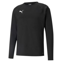 Bluza Puma Teamliga. Białe bluzy Puma, bez wzorów, bez kaptura. W wyprzedaży za 145.70 zł.