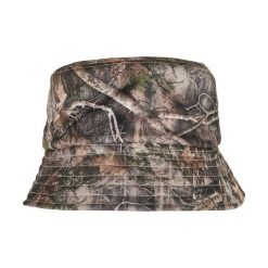 Czapka Dwustronna Tree Camo Sherpa Bucket Hat. Brązowe czapki zimowe FLEXFIT, bez wzorów. Za 137.99 zł.
