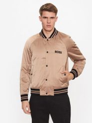 Boss Kurtka bomber 50483945 Beżowy Regular Fit. Brązowe kurtki Boss, m, bez wzorów, z syntetyku, bez kaptura. Za 1,319.00 zł.