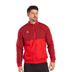 Kurtka prezentacyjna Erima Six Wings. Czerwone kurtki Erima, l, bez wzorów, bez kaptura. Za 255.00 zł.