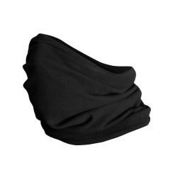 Komin na szyję zimowy 30 x 23 cm czarny Alpine. Czarne szaliki GYMBEAM, bez wzorów, z materiału. Za 34.90 zł.