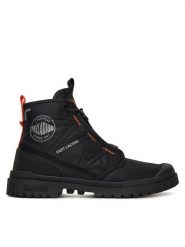 Palladium Trapery Sp20 Travel Hi 74476-008-M Czarny. Czarne trapery Palladium, z materiału, bez zapięcia. Za 319.99 zł.