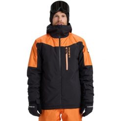 Kurtka do sportów zimowych techniczna dla Mężczyzn TITANO. Brązowe kurtki narciarskie i snowboardowe Quiksilver, m, bez wzorów, z poliesteru, narciarskie. Za 869.99 zł.