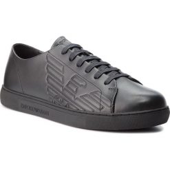 Sneakersy EMPORIO ARMANI - X4X238 XF254 00002 Black. Buty sportowe casual marki Emporio Armani. W wyprzedaży za 449.00 zł.