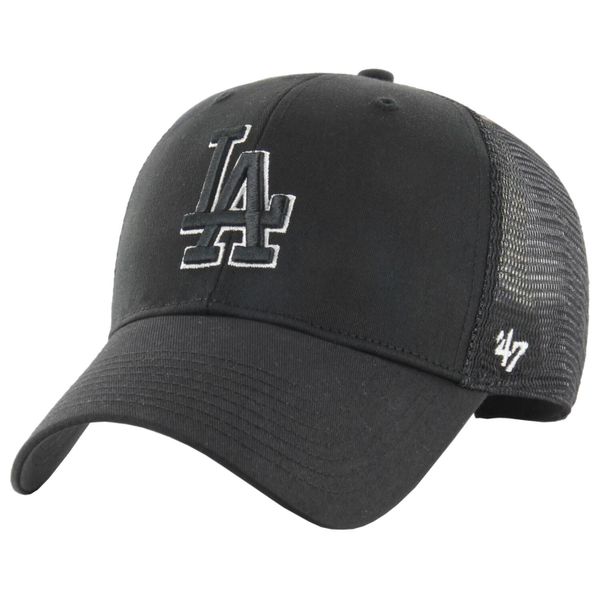 Czapka z daszkiem męska MLB LA Dodgers Cap. Czarne czapki z daszkiem 47 Brand, bez wzorów, z bawełny. Za 147.00 zł.