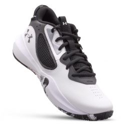 Buty sportowe męskie UNDER ARMOUR Lockdown 6. Białe buty do koszykówki Under Armour, bez zapięcia, do koszykówki. Za 319.00 zł.