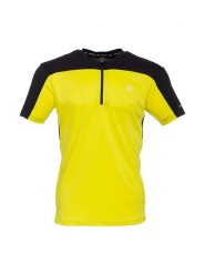 Dare 2b Koszulka funkcyjna "Aces III Jersey" w kolorze żółto-czarnym rozmiar: L. Czarne t-shirty sportowe Dare 2B, bez wzorów, z jersey, bez ramiączek, outdoorowe. Za 48.39 zł.