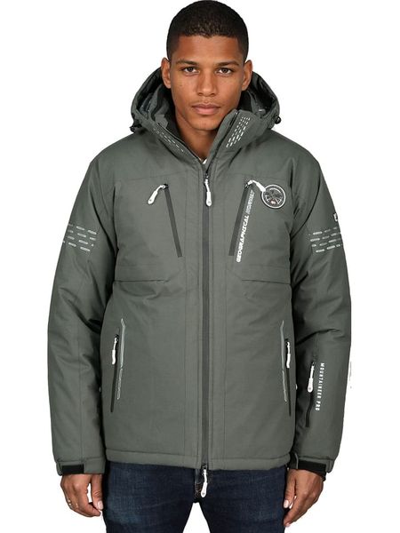 Geographical Norway Kurtka narciarska "Waldo" w kolorze zielonym rozmiar: XXL. Zielone kurtki outdoor i hardshell Geographical Norway, xxl, bez wzorów, bez kaptura. Za 354.10 zł.