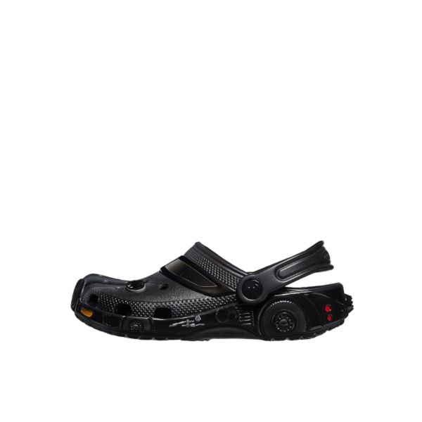 Sandały CROCS BATMAN BATMOBILE Czarny. Czarne sandały Crocs, z materiału, bez zapięcia. Za 199.00 zł.