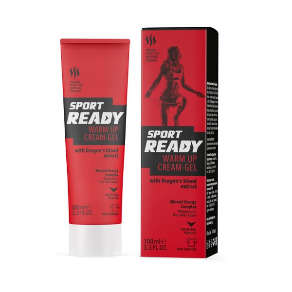 Rozgrzewający krem żel Sport Ready Warm Up Cream-Gel 100 ml. Pielęgnacja ciała SPORT READY. Za 31.99 zł.