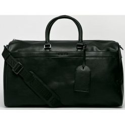 Guess Jeans - Torba City Weekender. Czarne torby na ramię marki Guess Jeans, z jeansu. Za 699.90 zł.