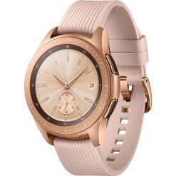 Smartwatch Samsung Galaxy Watch Różowe złoto (SM-R810NZDADBT). Czerwone zegarki smartwatch SAMSUNG, bez wzorów. Za 1,170.99 zł.