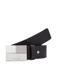 Calvin Klein Pasek Męski Adj 2 Finish Plaque Pb K50K510935 Czarny. Czarne paski CALVIN KLEIN, bez wzorów, ze skóry. Za 209.99 zł.