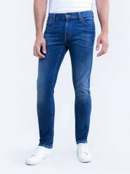 BIG STAR Dżinsy - Slim fit - w kolorze niebieskim rozmiar: W34/L32. Niebieskie jeansy BIG STAR, l. Za 198.45 zł.