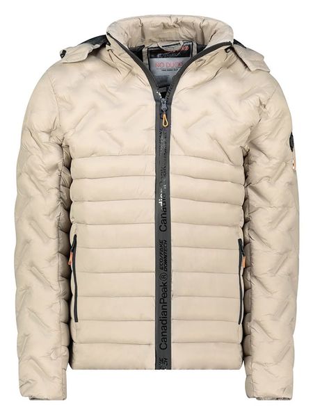 Canadian Peak Kurtka pikowana "Burateak" w kolorze beżowym rozmiar: XXL. Brązowe kurtki Canadian Peak, xxl, bez wzorów, bez kaptura. Za 154.79 zł.