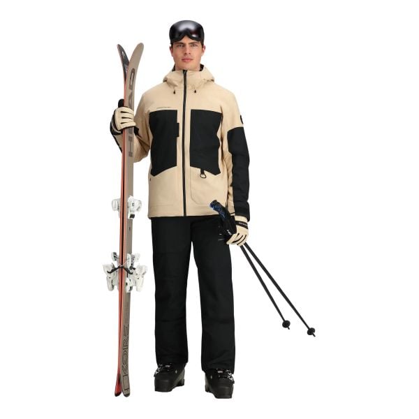 Kurtka narciarska Obermeyer Cirque. Brązowe kurtki narciarskie i snowboardowe OBERMEYER, m, bez wzorów, narciarskie. W wyprzedaży za 978.50 zł.