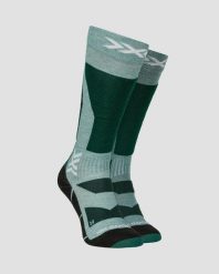 Skarpety X-Socks SNOWBOARD DISCOVER OTC E412. Zielone skarpety X-Socks, bez wzorów, z materiału. Za 139.99 zł.