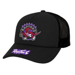 Czapka Trucker Toronto Raptors NBA Team Origins Hwc. Czarne czapki z daszkiem Mitchell & Ness, bez wzorów. Za 190.50 zł.