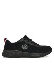 Bugatti Sneakersy 345-AFA15-6900 Czarny. Czarne buty sportowe casual Bugatti, bez wzorów, z materiału, bez zapięcia. Za 209.99 zł.