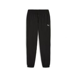 Spodnie sportowe męskie Puma Woven. Czarne spodnie treningowe długie Puma, l, bez wzorów. Za 339.99 zł.