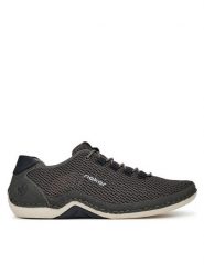 Rieker Sneakersy 07555-45 Szary. Szare buty sportowe casual Rieker, bez wzorów, z materiału, bez zapięcia. Za 249.99 zł.