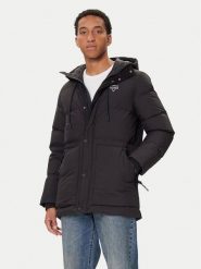 Guess Kurtka puchowa M5BL0O W3282 Czarny Regular Fit. Czarne kurtki Guess, m, z aplikacjami, z puchu, bez kaptura. Za 1,119.00 zł.