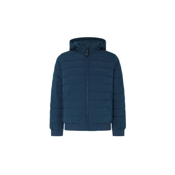 Kurtka puchowa Pepe Jeans Tomek. Białe kurtki Pepe Jeans, m, bez wzorów, z jeansu, bez kaptura. Za 720.65 zł.