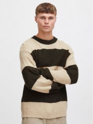 Solid Sweter 21108051 Zielony Regular Fit. Zielone swetry rozpinane Solid, m, bez wzorów, z syntetyku, bez kołnierzyka, bez ramiączek. Za 199.99 zł.