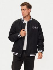 Vans Kurtka bomber Scuttle VN000HMN Czarny Regular Fit. Czarne kurtki Vans, m, bez wzorów, z syntetyku, bez kaptura. Za 369.99 zł.