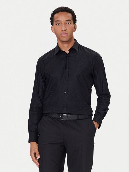 BOSS Koszula C-Liam 50550657 Czarny Regular Fit. Czarne koszule Boss, m, bez wzorów, z wiskozy, bez kołnierzyka, bez ramiączek. Za 329.99 zł.