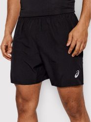 Asics Szorty sportowe Core 7IN 2011C337 Czarny Regular Fit. Czarne krótkie spodenki sportowe ASICS, m, bez wzorów, z syntetyku. Za 129.99 zł.