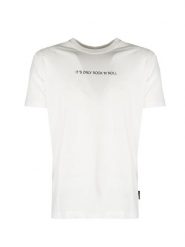 John Richmond T-Shirt | HMP25017TS | Mężczyzna | Biały. Białe t-shirty John Richmond, m, bez wzorów, z bawełny, bez kołnierzyka, bez ramiączek. W wyprzedaży za 179.00 zł.