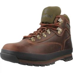 Buty TIMBERLAND EURO HIKER MID LACE UP Brązowy. Brązowe buty turystyczne Timberland, bez wzorów, ze skóry, bez zapięcia, trekkingowe. Za 650.99 zł.
