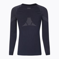 Longsleeve termoaktywny męski X-Bionic Invent 4.0 LS. Czarne bielizna termoaktywna XBIONIC, m, bez wzorów, bez ramiączek. Za 359.99 zł.