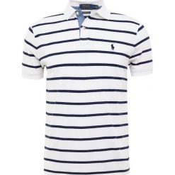 Polo Ralph Lauren Koszulka polo white/cruise navy. Białe koszulki polo sportowe marki Polo Ralph Lauren, z bawełny, polo. Za 379.00 zł.