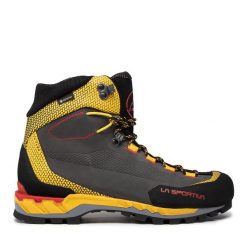 Trekkingi La Sportiva. Czarne botki sznurowane La Sportiva, bez wzorów, z gore-texu, bez obcasa, bez zapięcia. Za 1,009.00 zł.