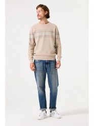 Garcia Sweter w kolorze beżowym rozmiar: XL. Brązowe swetry nierozpinane Garcia, xl, bez wzorów, ze splotem, bez kołnierzyka, bez ramiączek. Za 104.39 zł.