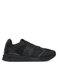 EA7 Emporio Armani Sneakersy 7X000656 AF13550 MC513 Czarny. Czarne buty sportowe casual EA7 Emporio Armani, bez wzorów, ze skóry, bez zapięcia. Za 789.99 zł.