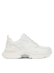 EA7 Emporio Armani Sneakersy X8X249 XK446 M0196 Biały. Białe buty sportowe casual EA7 Emporio Armani, bez wzorów, z materiału, bez zapięcia. Za 839.99 zł.