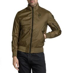 Kurtka BLAUER BRAHMS Zielony. Zielone kurtki Blauer, bez wzorów, z tkaniny, bez kaptura. Za 1,056.99 zł.