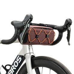 Torba na kierownicę roweru z paskiem na ramię ROCKBROS. Fioletowe torby na ramię ROCKBROS, bez wzorów, z materiału, na ramię, bez dodatków. Za 128.96 zł.