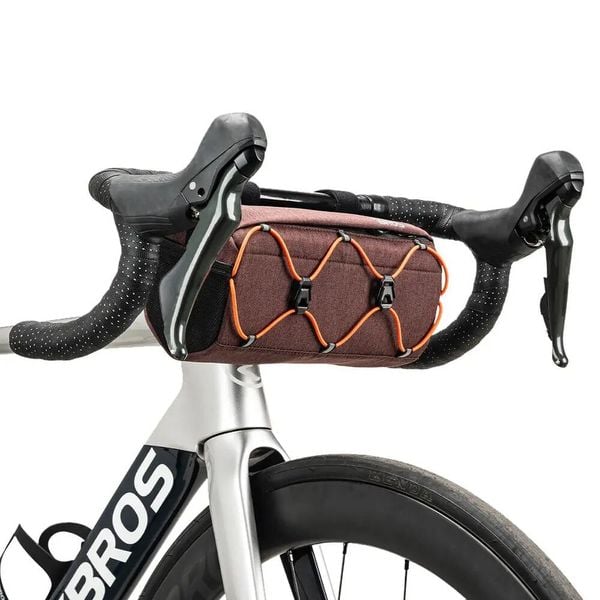 Torba na kierownicę rowerową pasek na ramię ROCKBROS. Fioletowe torby na ramię ROCKBROS, bez wzorów, z materiału, na ramię, bez dodatków. Za 128.96 zł.